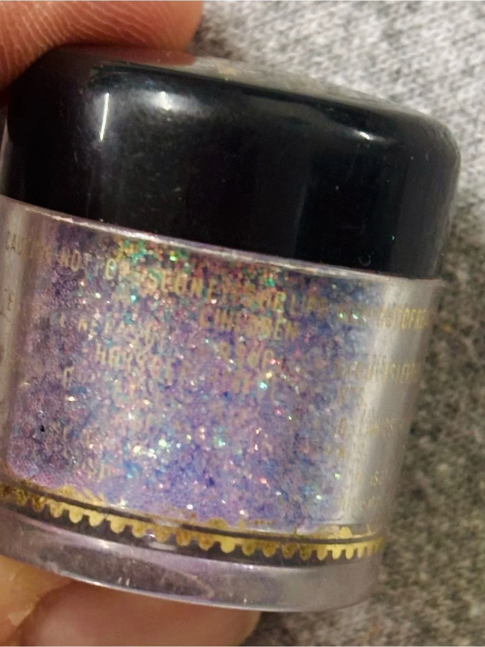 Bitzy Nail and Skin Glitter for Nails and Skin in La La Lavender- RETIRED